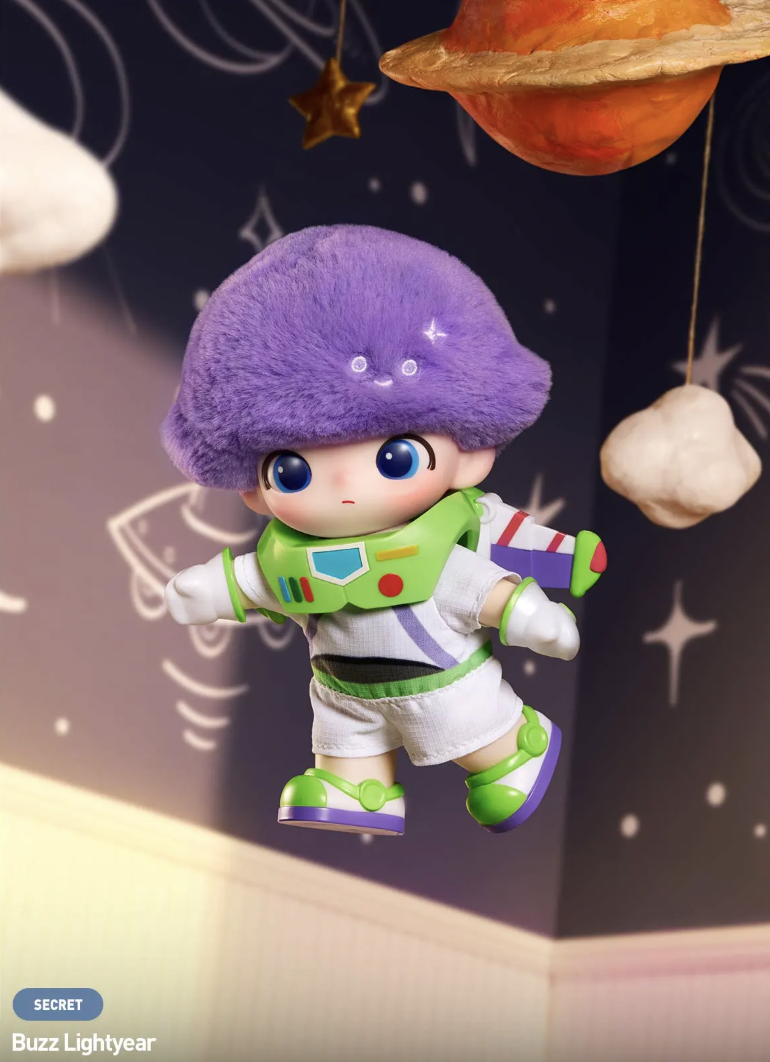 POP MART Dimoo Pixar Series Woody Confirmed Design Figure