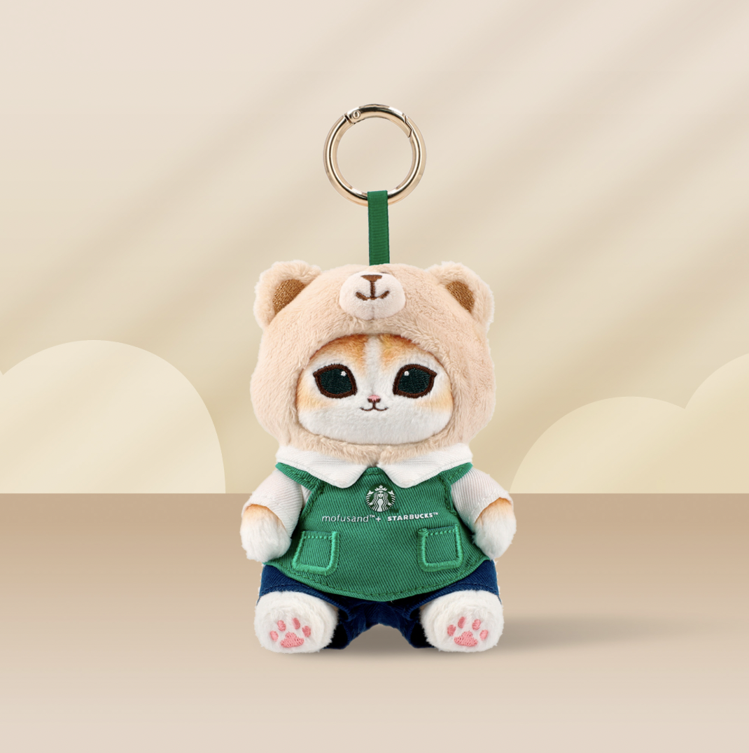 singapore-exclusive-mofusand-starbucks-bearista-ginger-cat-plush-keychain