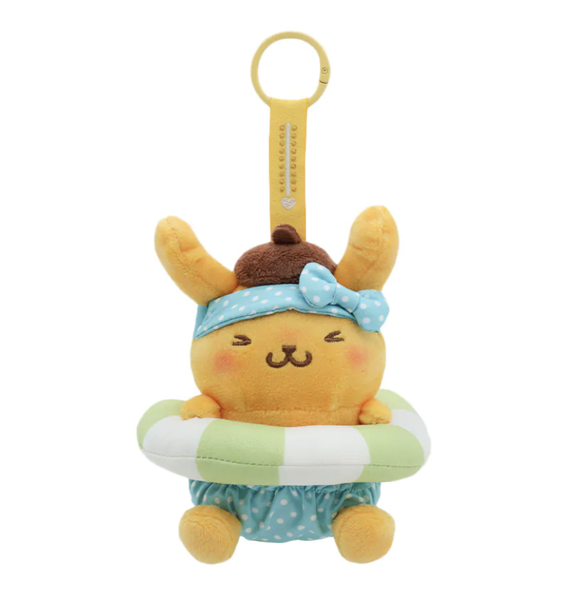 tanned-summer-mascot-series-plush-keychain-authentic-pompom-