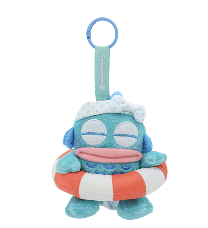 tanned-summer-mascot-series-plush-keychain-authentic-hangyodon-