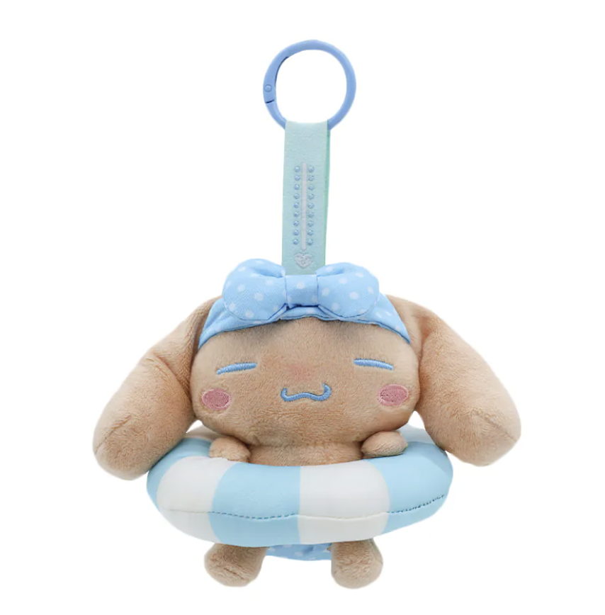 tanned-summer-mascot-series-plush-keychain-authentic-cinnamoroll-
