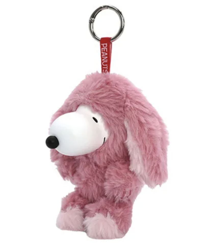 japan-import-peanuts-snoopy-fluffy-hooded-lop-eared-bunny-fine-face-mini-plush-mascot-pink