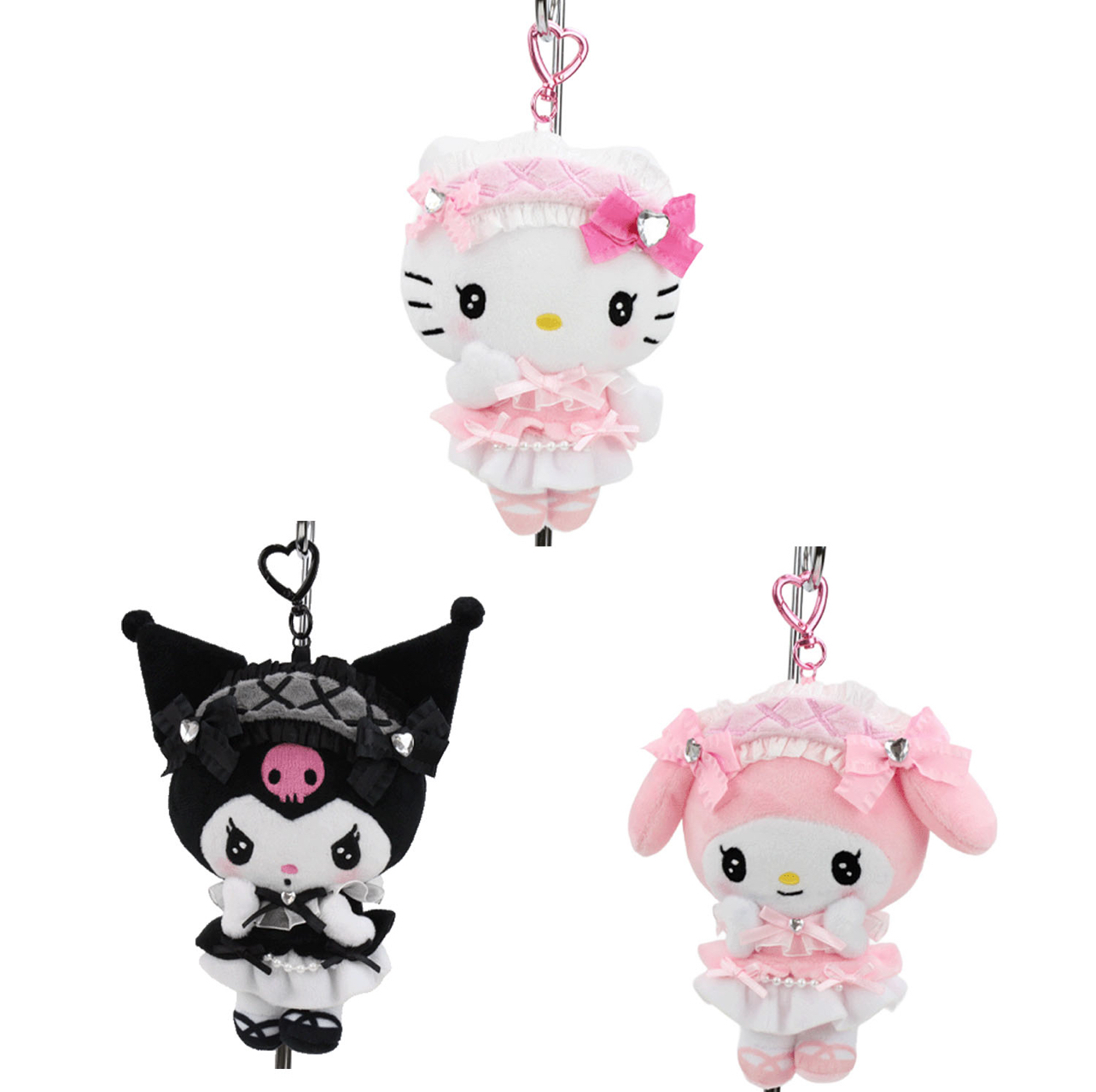 japan-import-sanrio-characters-lolita-outfits-plush-mascot-pouch