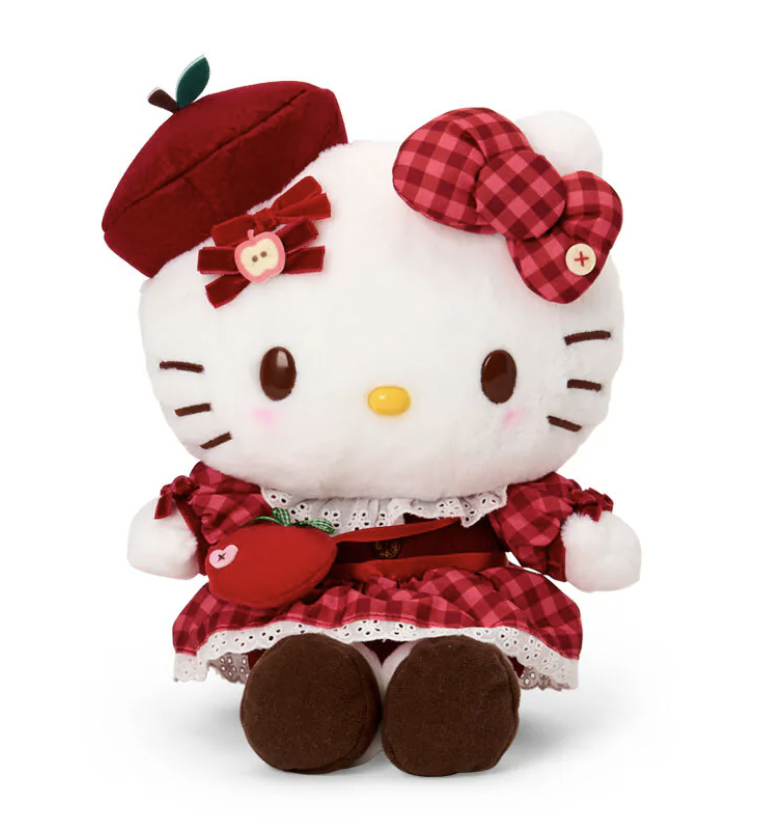 sanrio-hello-kitty-plush-red-apple-series