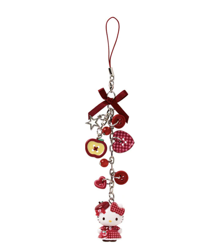 sanrio-characters-red-apple-series-phone-charm
