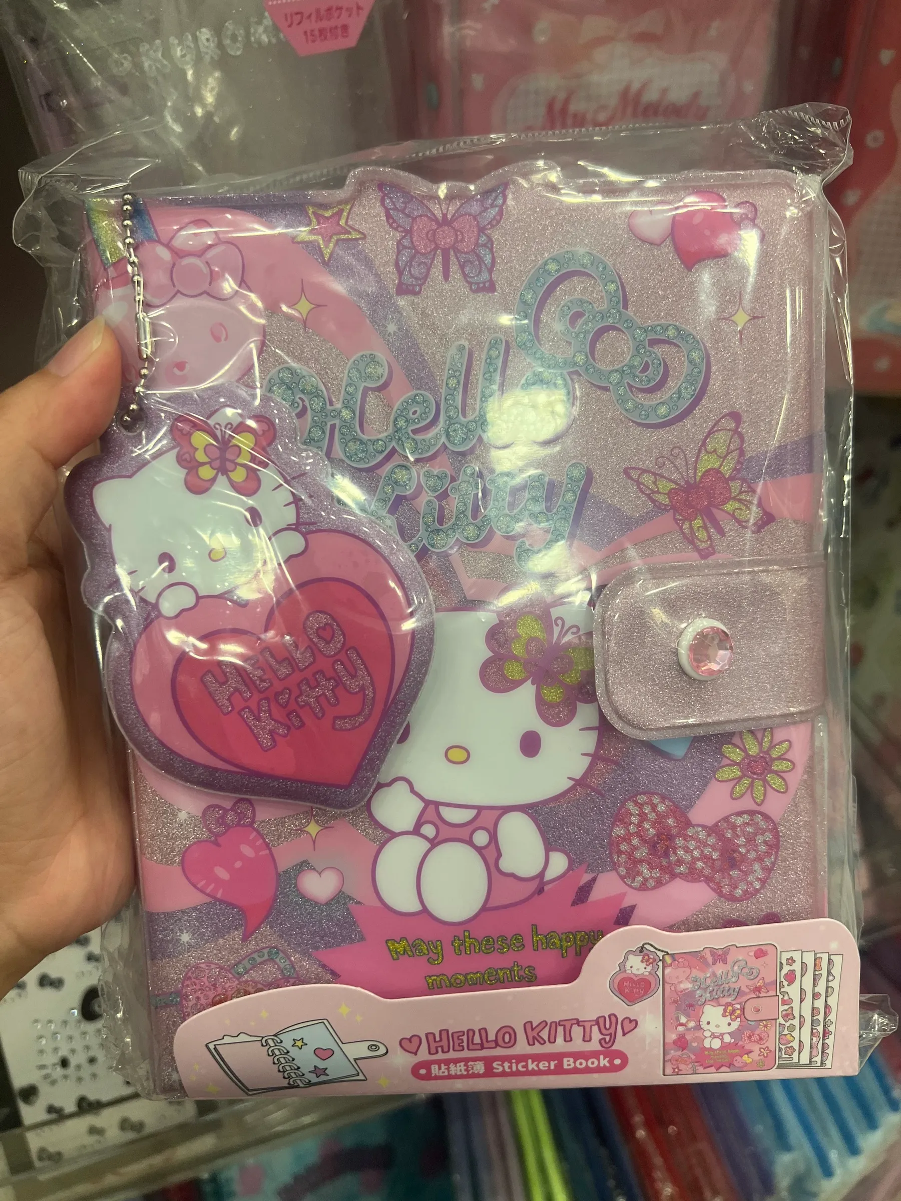 sanrio-characters-glitter-binder-sticker-book-set