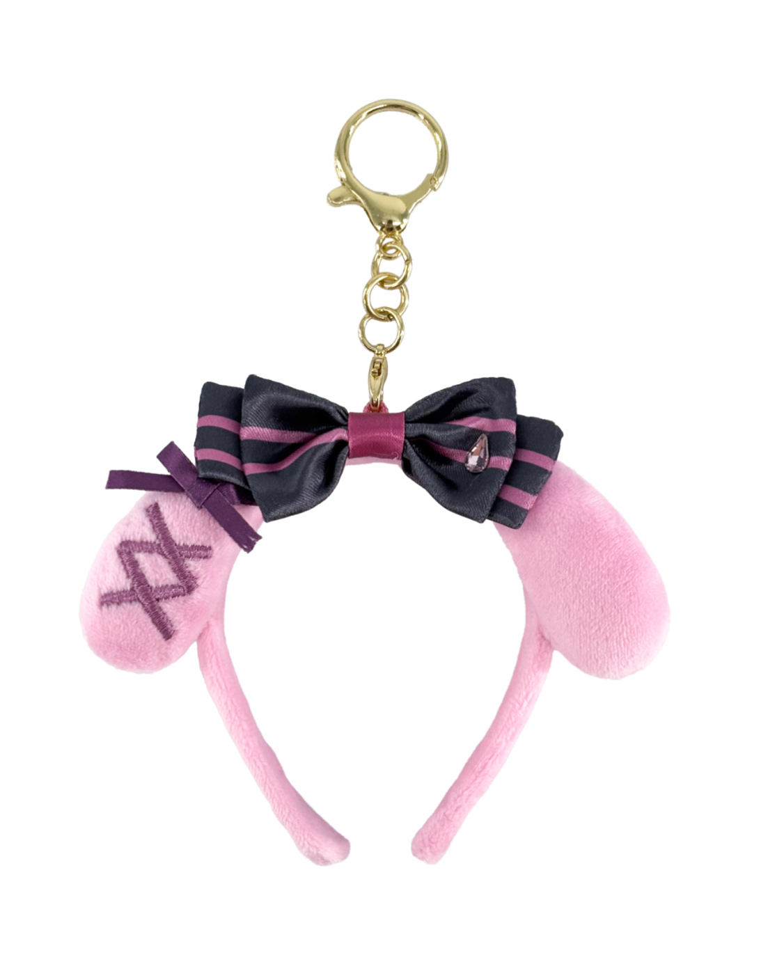 official-sanrio-hk-halloween-kuromi-plush-headband-keychain