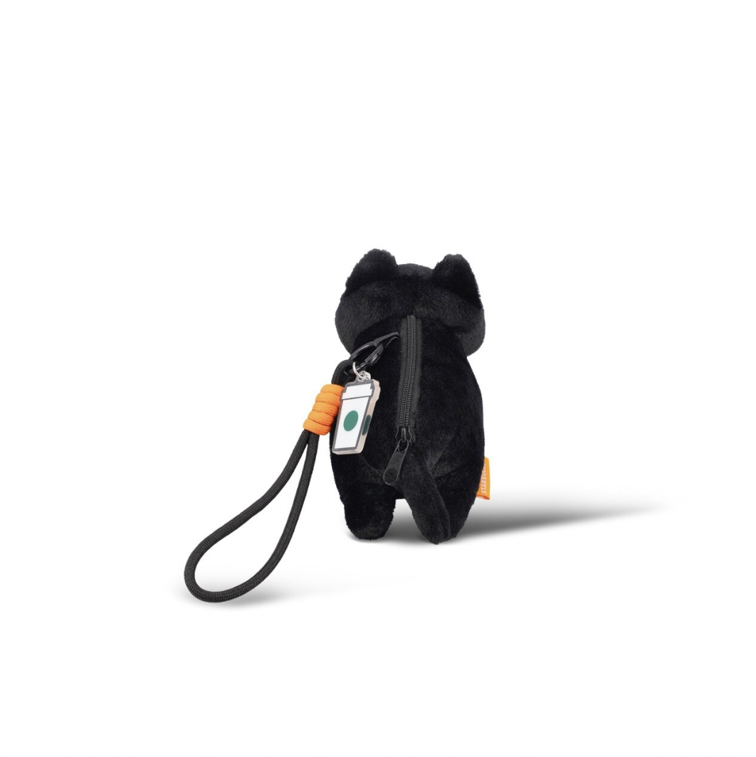 official-starbucks-halloween-black-cat-plush-wristlet-coin-pouch