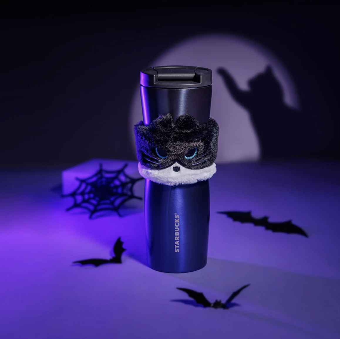 starbucks-spooky-meowchestra-16oz-stainless-steel-tumbler-with-detachable-cat-sleeve