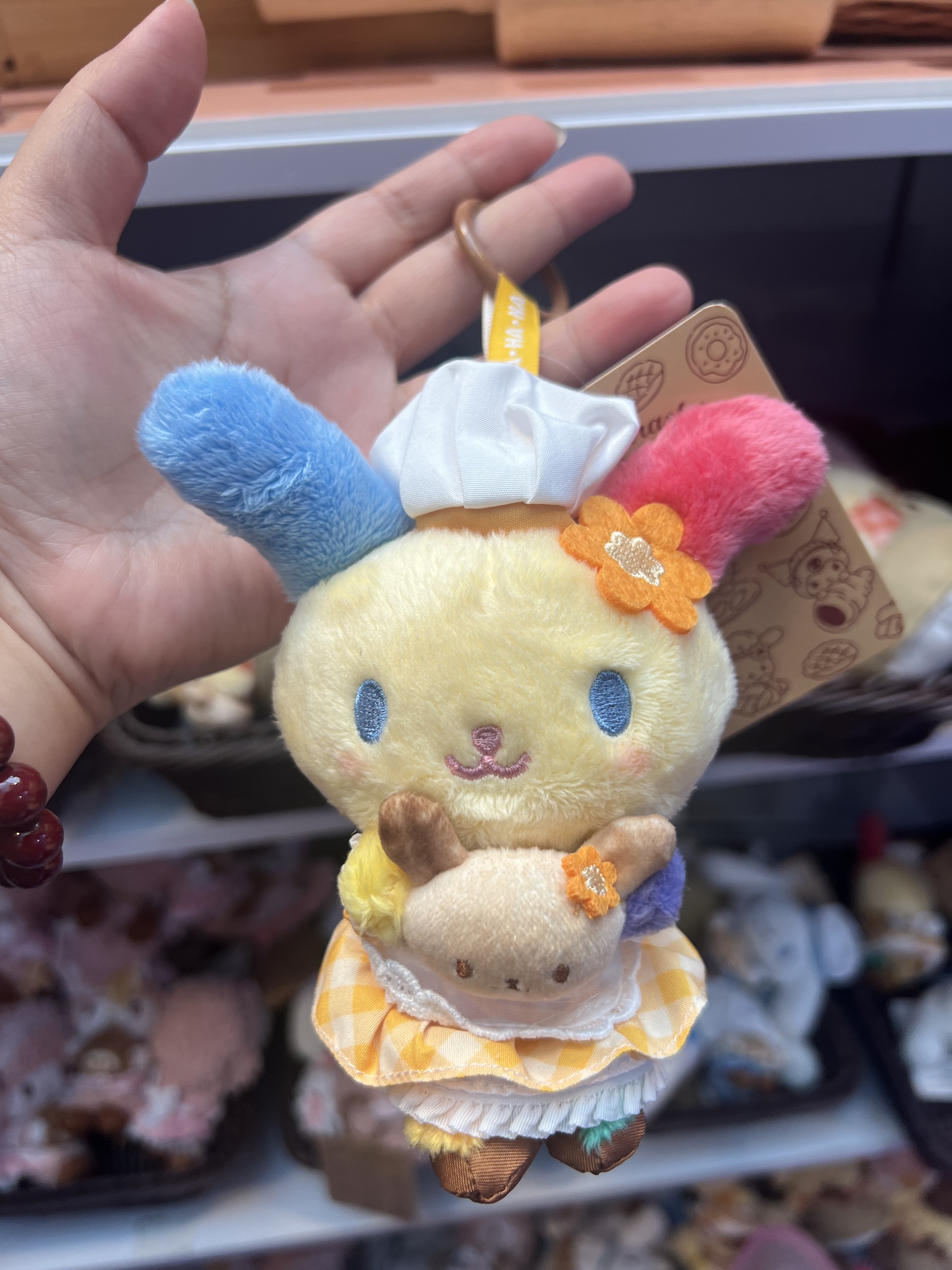 hong-kong-exclusive-sanrio-gift-gate-baker-plush-keyring-usahana-goshopwithfebe