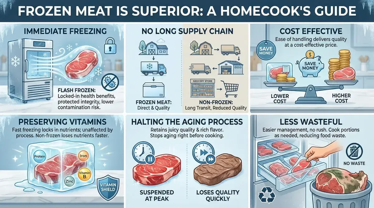 Advantages of Buying Frozen Meat