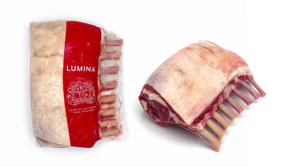 Frozen New Zealand Lumina Lamb Frenched Rack