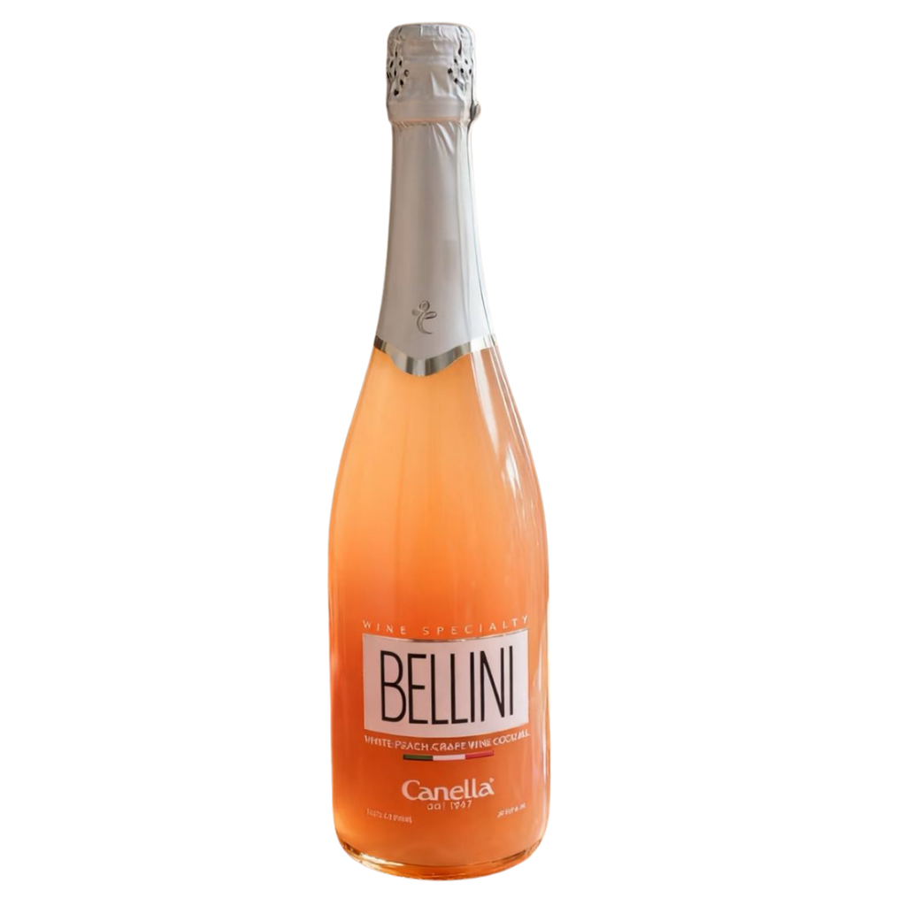 Canella Bellini White Peach & Grape Wine Cocktail sample