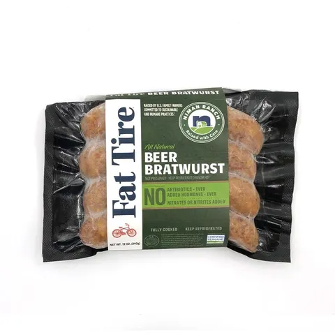 Niman Ranch (Fat Tire) Beer Bratwurst.jpg