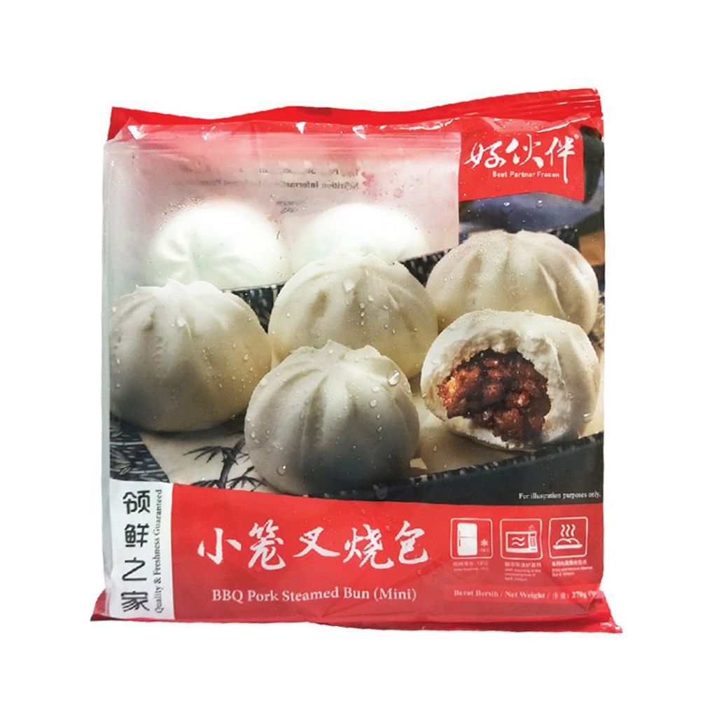 Best Partner BBQ Pork Steamed Bun (Mini) 9pcs.jpg