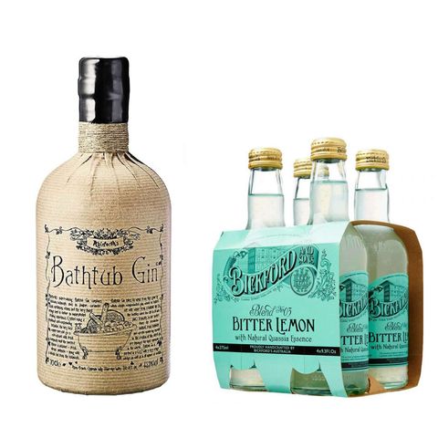 Bathtub Gin + 4 bottles of Bickford & Son Bitter Lemon 275ml.jpg