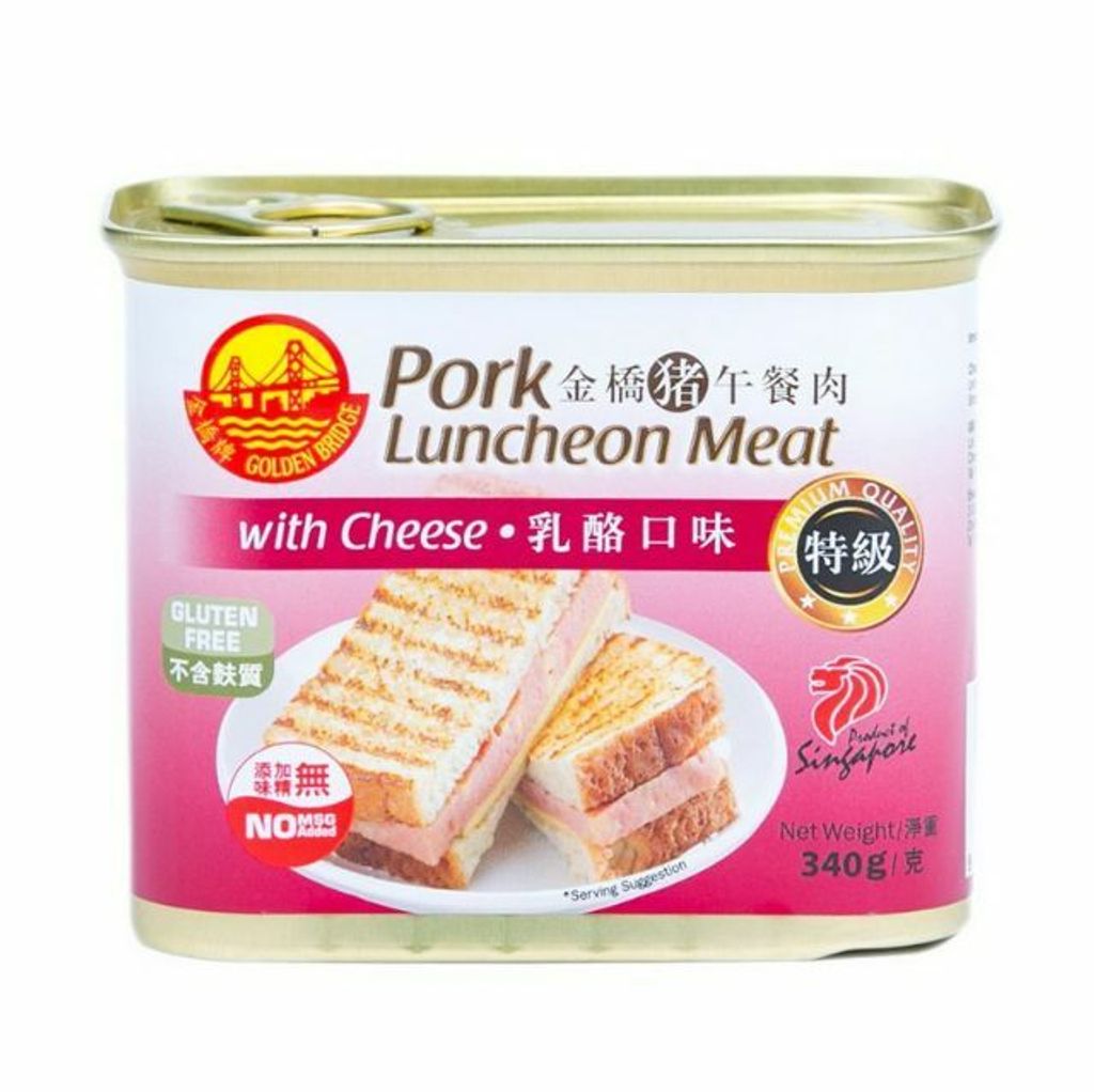 Golden Bridge Pork Luncheon Meat Cheese 340g.jpg