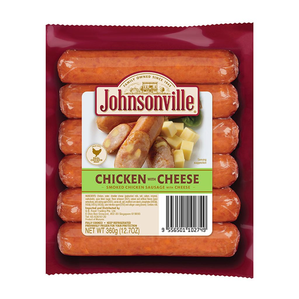 Johnsonville Smoked Chicken with Cheese 360g.jpg