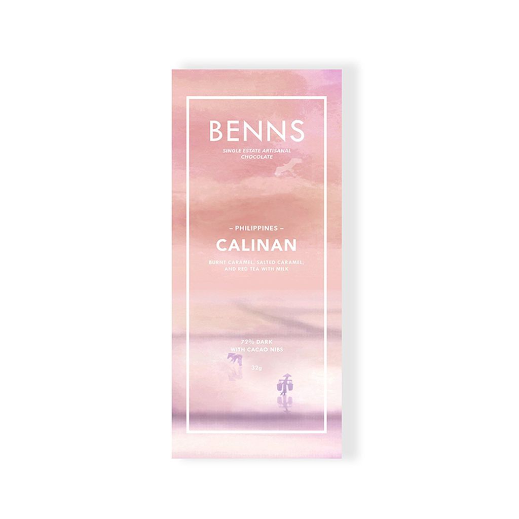 BENNS ETHICOA 72_ CALINAN DARK CHOCOLATE WITH CACAO NIBS 32g.jfif