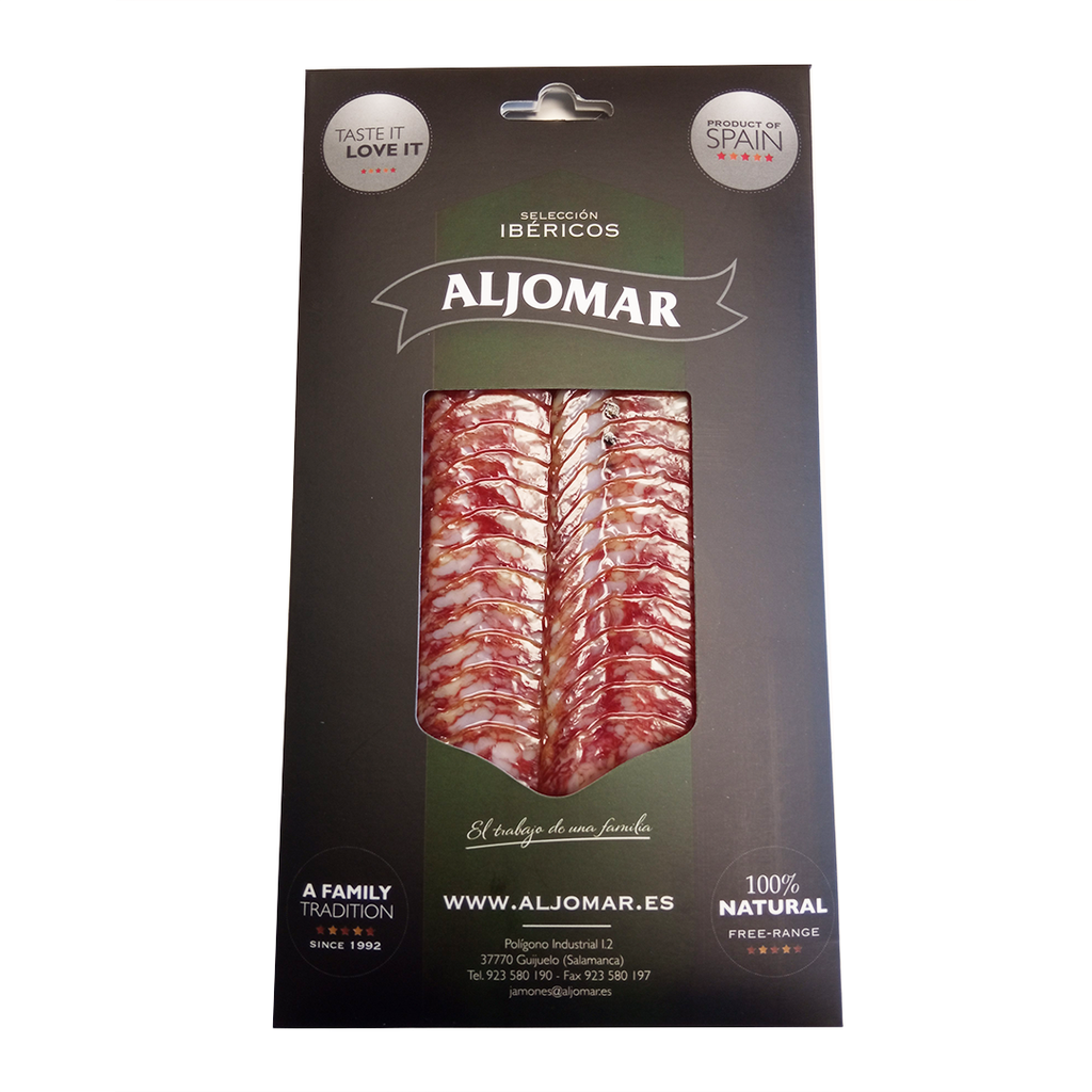 Aljomar Salchichon Iberico Sliced.png