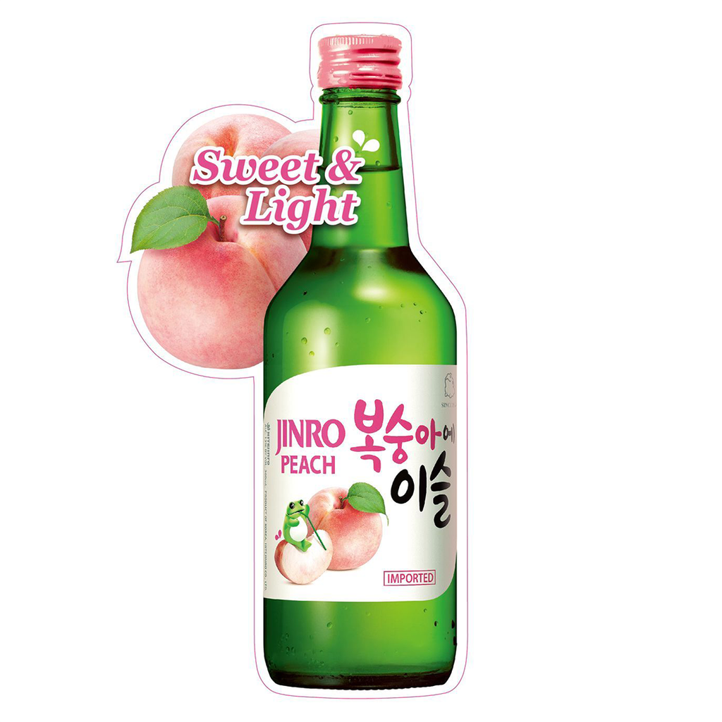 Jinro Peach Soju 360ml