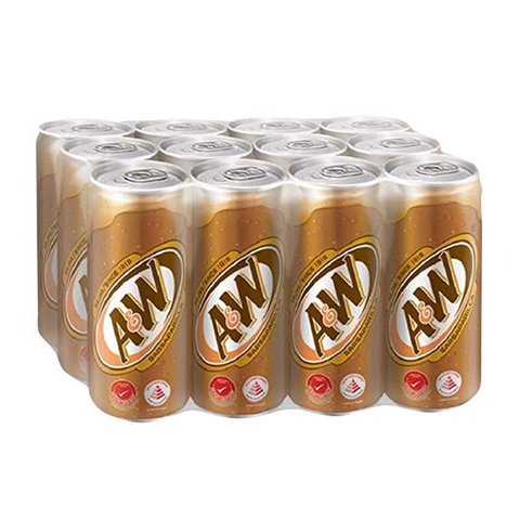 A&W Root Beer 320ML (12 Cans)