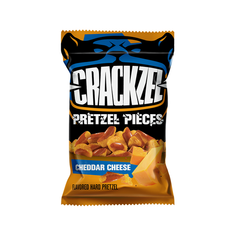 Crackzel Pretzel Pieces - Cheddar Cheese 85g