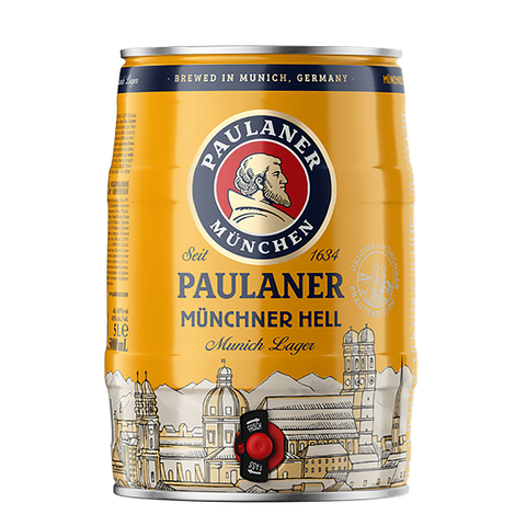 Paulaner Munchner Hell 5.0L Keg