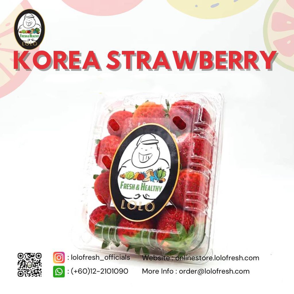 Lolo Korea Strawberry 250g