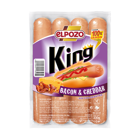 ElPozo King Bacon _ Cheddar Sausage 330g