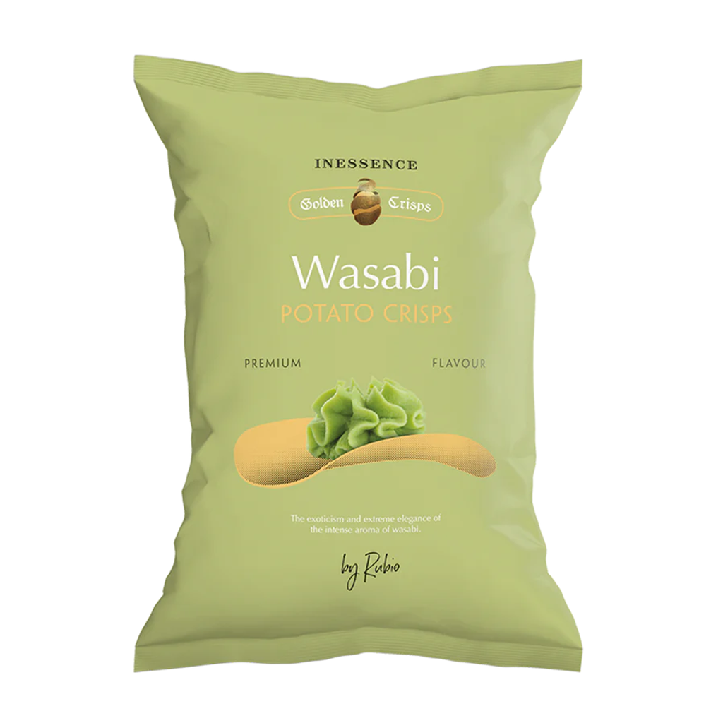 Inessence Wasabi Potato Crisps 125g