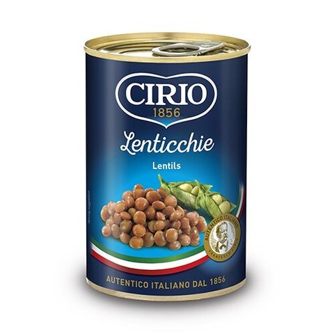 CIRIO LENTILS IN TIN CAN 400g