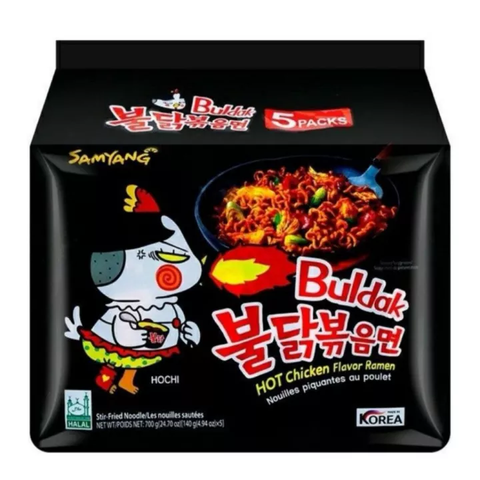 Samyang Hot Chicken Ramen 5's X 140g