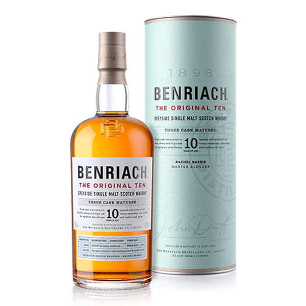 BENRIACH ORIGINAL TEN SINGLE MALT SCOTCH (1)