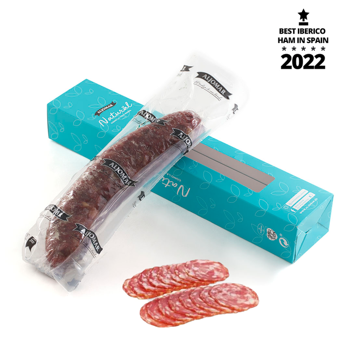 ALJOMAR HOMESTYLE NATURAL IBERICO SALCHICHON VP 60G