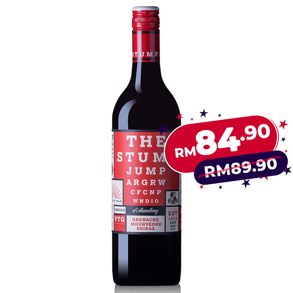 D'Arenberg The Stump Jump Red (Grenache Shiraz)