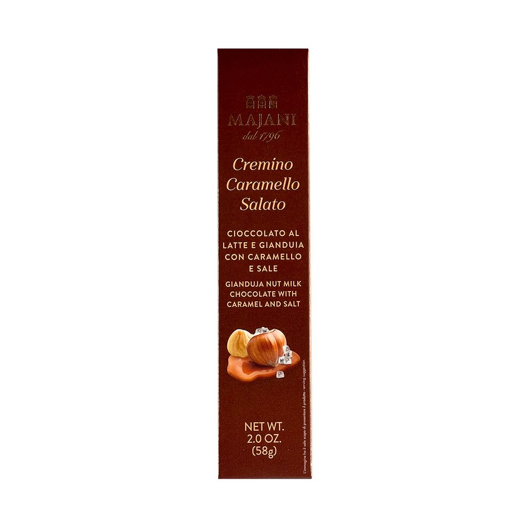 Majani Cremino Nut Milk Chocolate with Caramel and Salt 58g