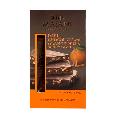 Majani Dark Chocolate with Orange Peels Bar 250g