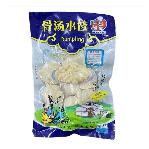 Master Wei Dumpling Pork & Mushroom 210g