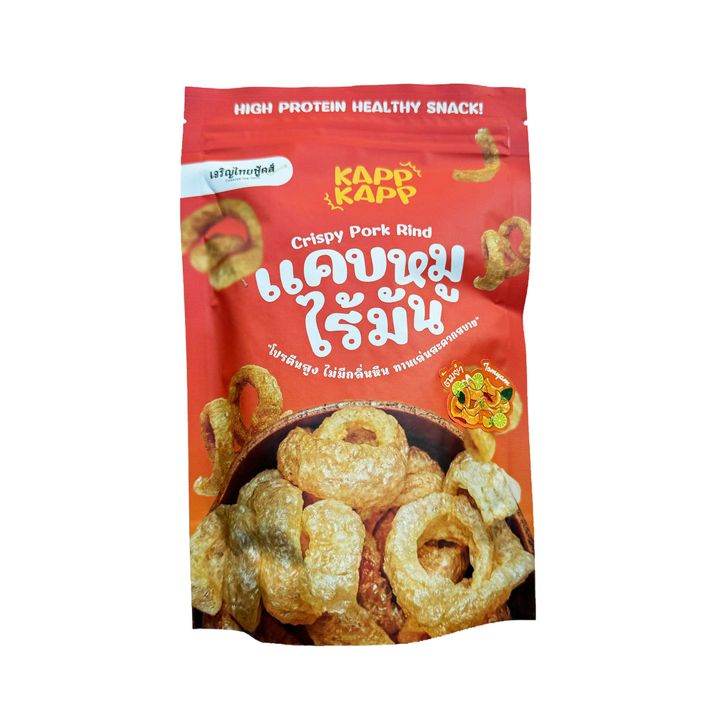 KAPP KAPP THAI TOM YAM CRISPY PORK SKIN 40G