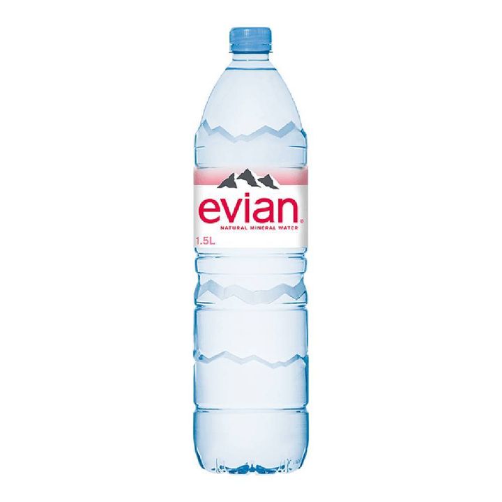 Evian Natural Mineral Water 1.5L