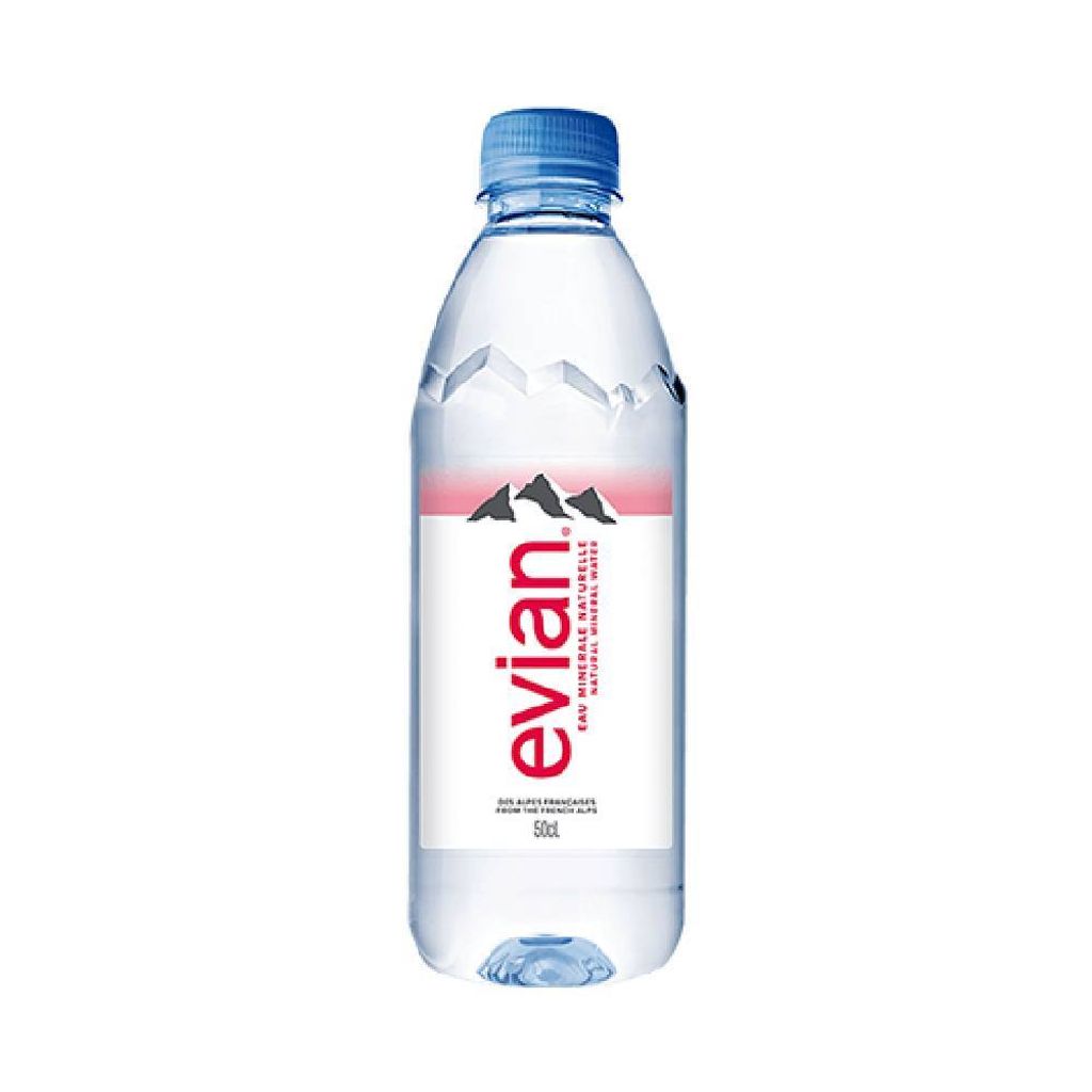 Evian Natural Mineral Water 500ml