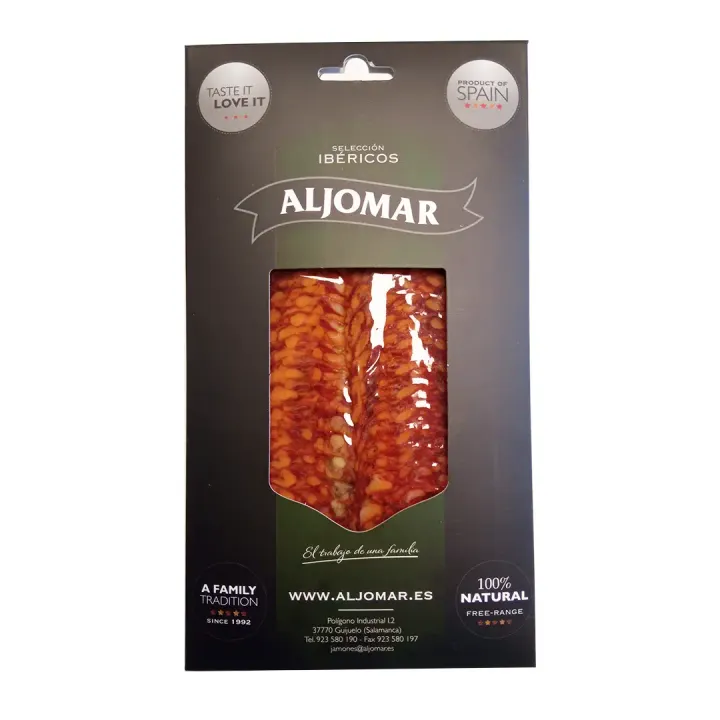Aljomar Chorizo Iberico Sliced 100G (Jamon)
