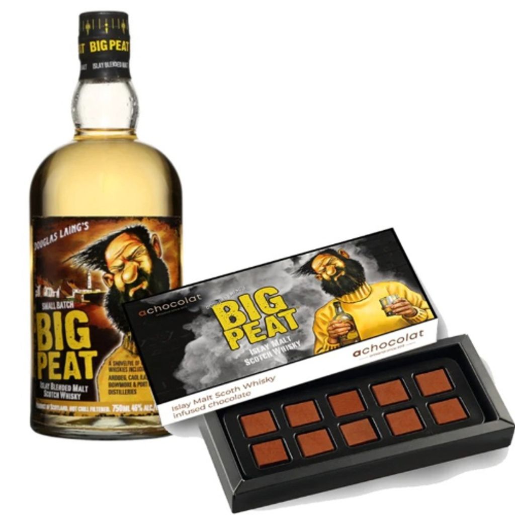 Big Peat Alcohol Infused Chocolate