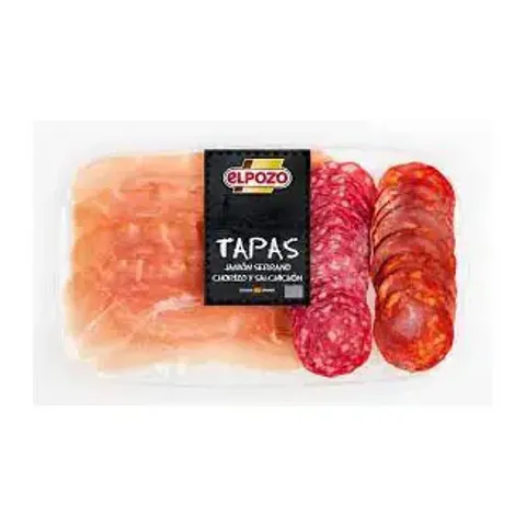 Elpozo Tapas Mix Pre-Sliced 120G
