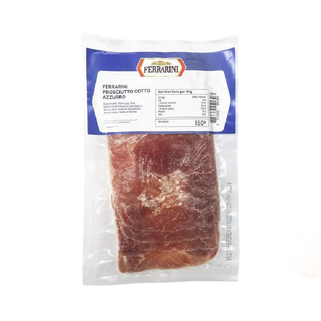Ferrarini Prosciutto Cotto Azzurro Vp 150g