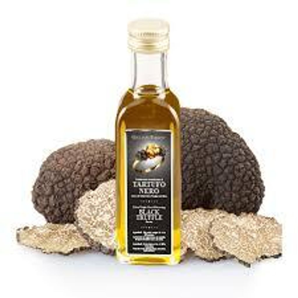Giuliano Tartufi Black Truffle Extra Virgin Olive Oil With Pieces 55Ml