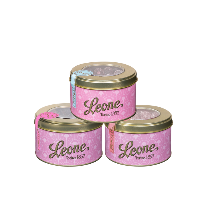 Leone Assorted Gummy Sweets Display 42Gm - Tin