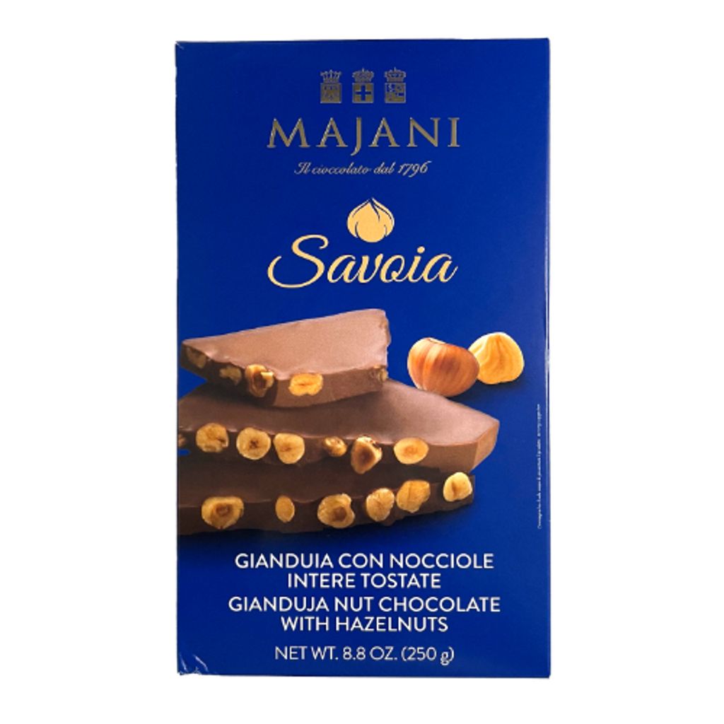 Majani Savoia Guanduja Nut Chocolate With Hazelnuts 250g