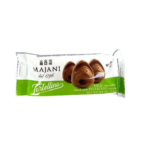Majani Tortellini Milk Chocolate With Pistachio Cream 24g (3)